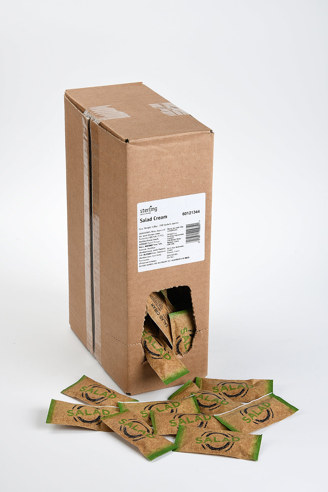 Salad Cream Sachets 200 x 9g Bulk Pack Case Of 200 x 9g For Retail And Foodservice Use