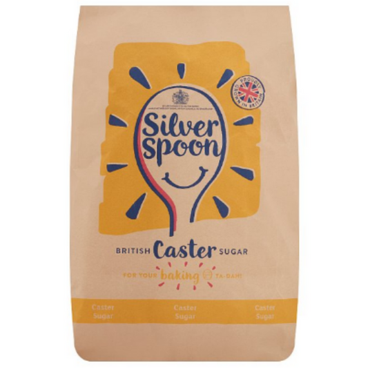 Silver Spoon British Caster Sugar 2kg – 1 x 2kg