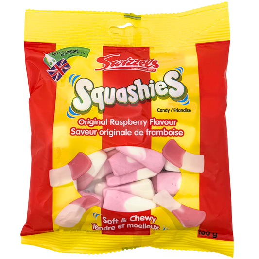 Swizzels Squashies Original Raspberry & Milk 60g – 30 x 60g