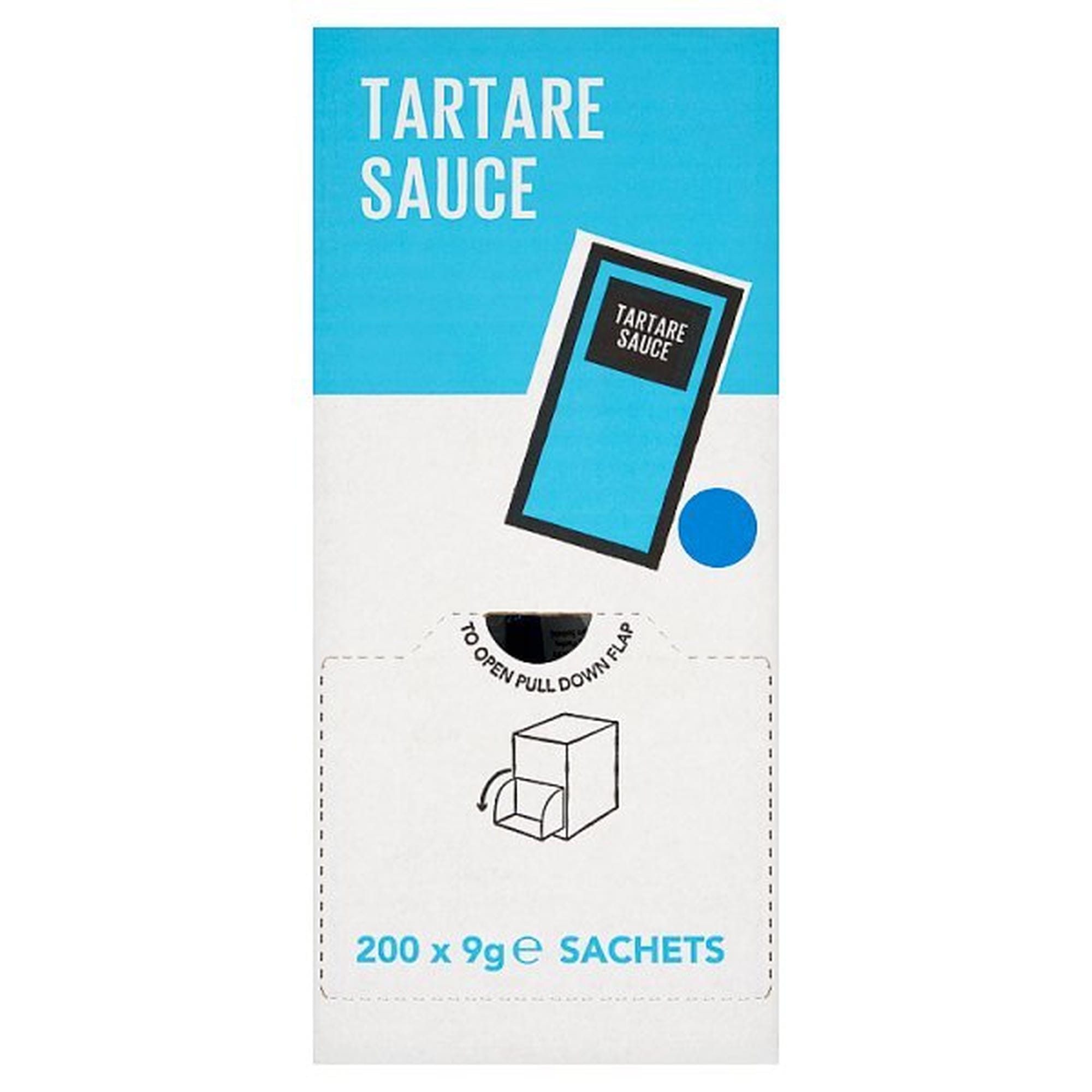 Tartare Sauce 9g Sachets 1800g Multi Pack Case Of 200 x 9g Foodservice Bulk Catering Size