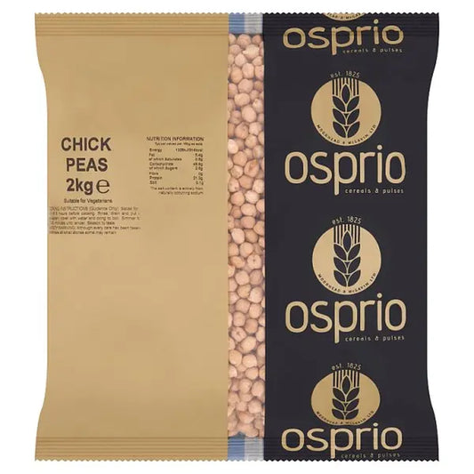 Osprio Chick Peas 2kg – 1 x 2kg
