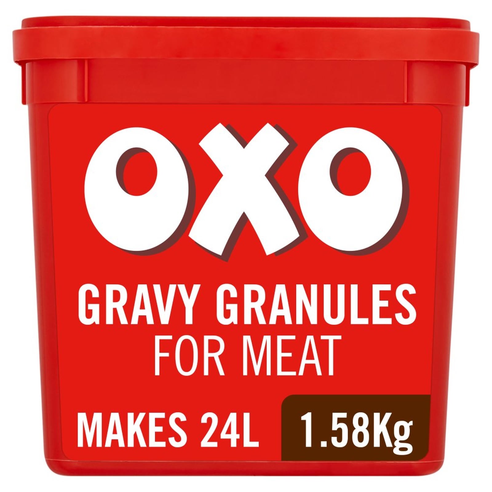 OXO Gravy Granules Ready-To-Use Catering Size 1.58kg 1 x 24 Litre Suitable For Retail And Foodservice