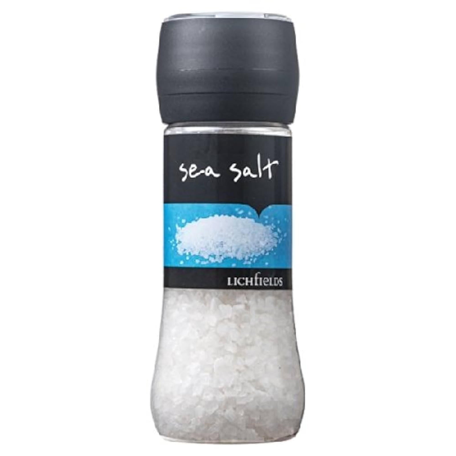 Lichfields Sea Salt 385g Pack of 6 x 385g Ideal for Baking, Roasting and Seasoning in Home and Professional Kitchens