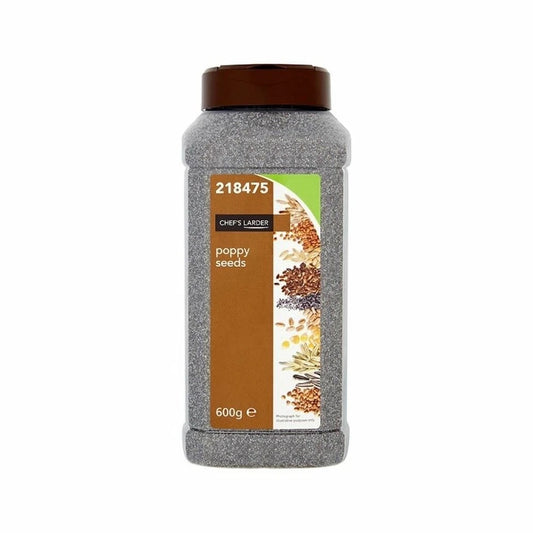 Chef's Larder Poppy Seeds 600g – 6 x 600g