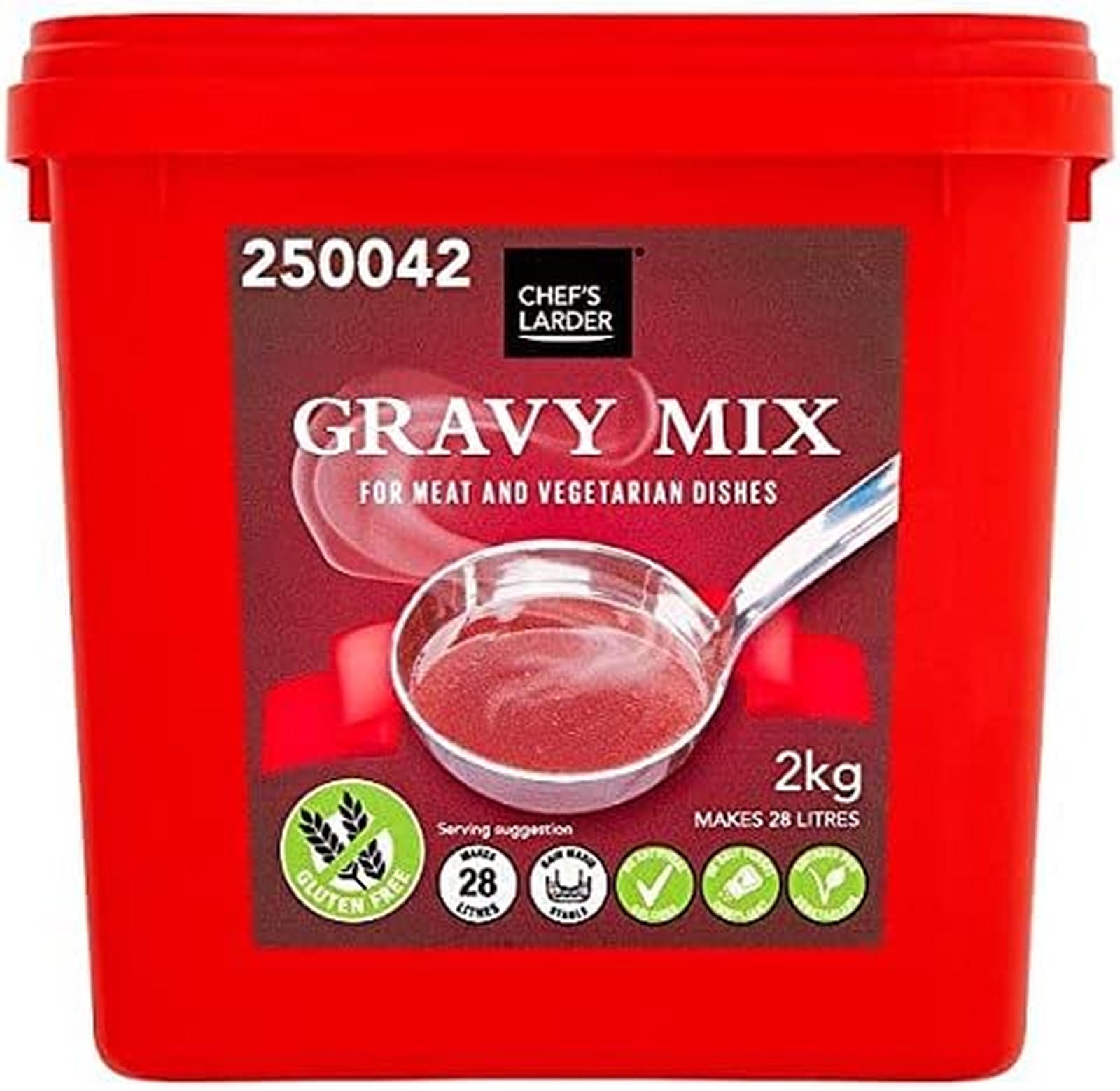 Chef's Larder Gravy Mix for Meat and Vegetarian Dishes 2kg – 1 x 2kg