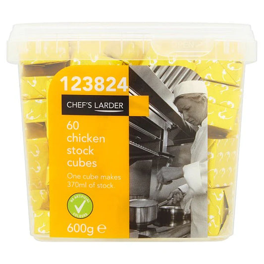Chef's Larder 60 Chicken Stock Cubes 600g – 6 x 60s