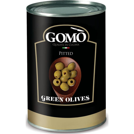 Gomo Pitted Green Olives 4150g – 1 x 4.15kg