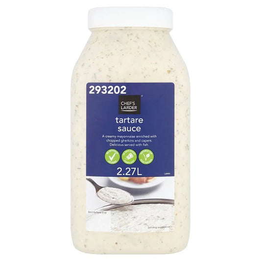 Chef's Larder Tartare Sauce 2.27 L – 1 x 2.27ltr