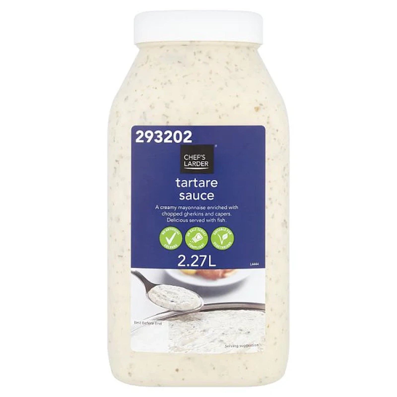 Chef's Larder Tartare Sauce 2.27 L – 2 x 2.27ltr