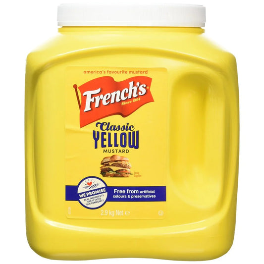French's Classic Yellow Mustard 2.9kg – 1 x 2.98kg