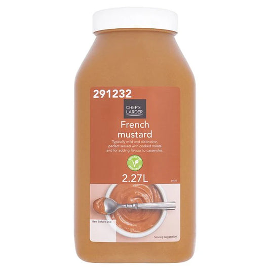 Chef's Larder French Mustard 2.27L – 2 x 2.27ltr