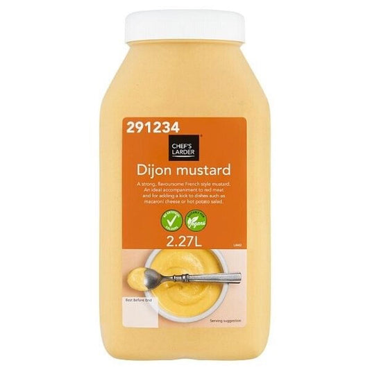 Chef's Larder Dijon Mustard 2.27 L – 2 x 2.27ltr