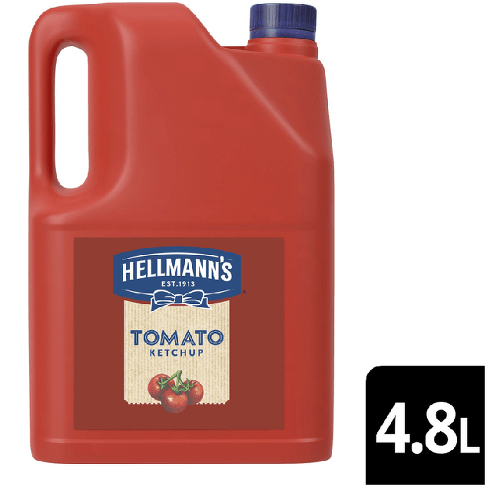 Hellmann's Tomato Ketchup Jerry Can 4.8kg – 3 x 4.8kg