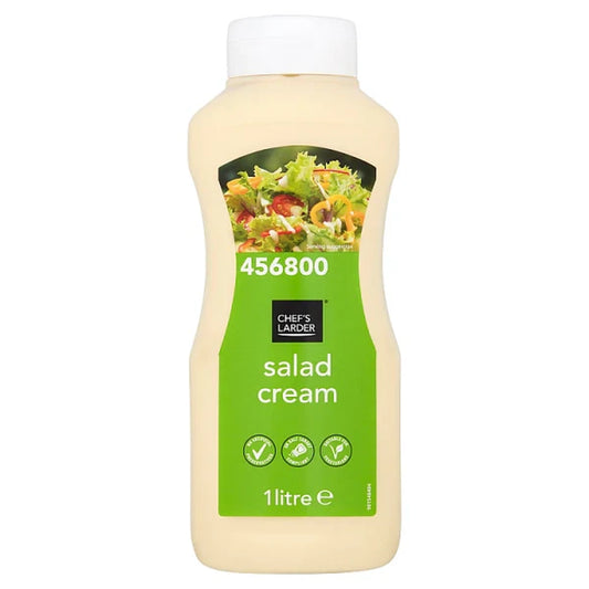 Chef's Larder Salad Cream 1 litre – 6 x 1ltr
