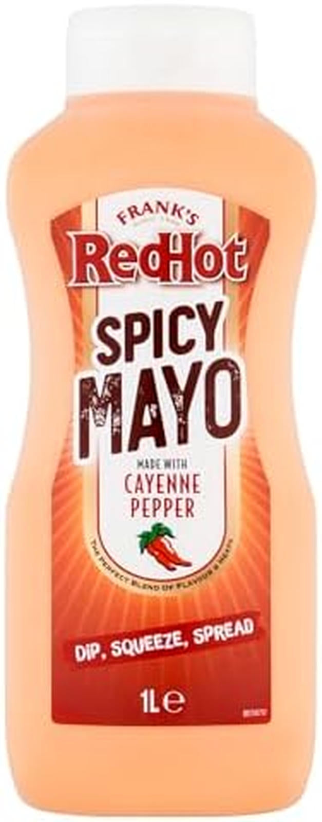Frank's RedHot Spicy Mayo 1L – 6 x 1ltr