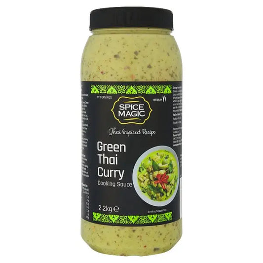 Spice Magic Green Thai Curry Cooking Sauce 2.2kg – 4 x 2.2kg