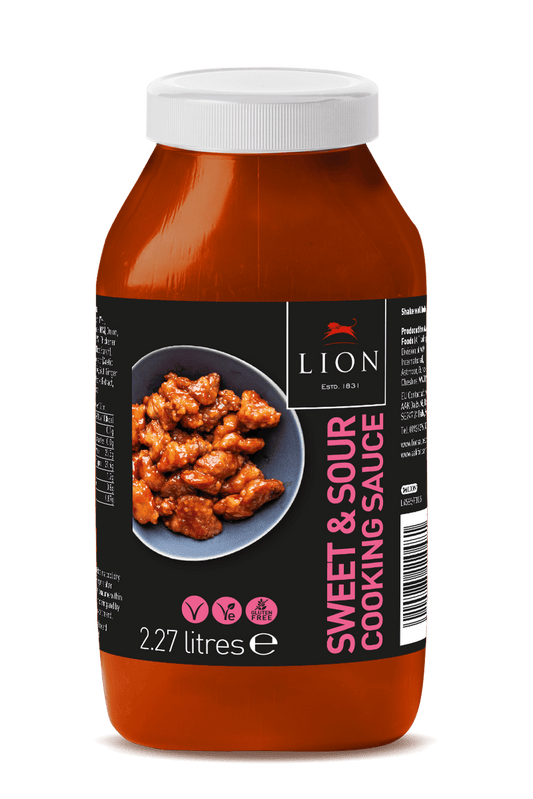 Lion Sweet & Sour Cooking Sauce 2.27 Litres – 1 x 2.27ltr