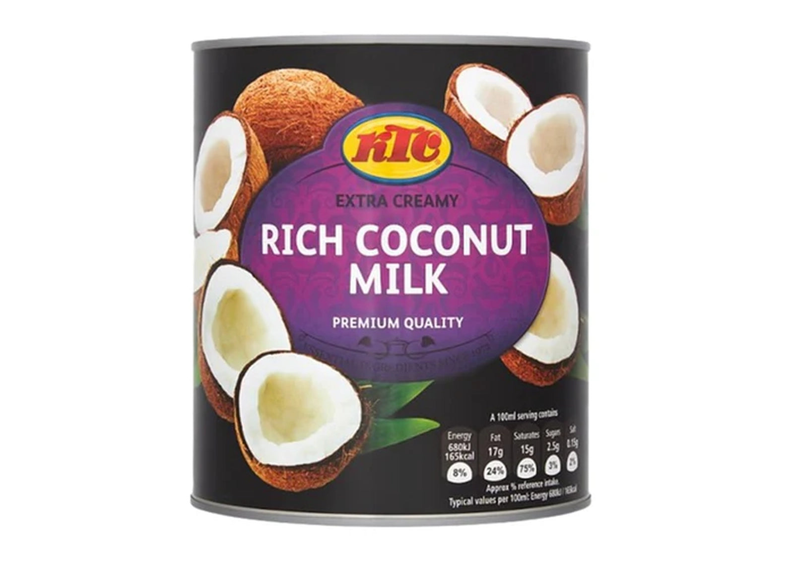 KTC Rich Coconut Milk 2.9L – 6 x 3ltr