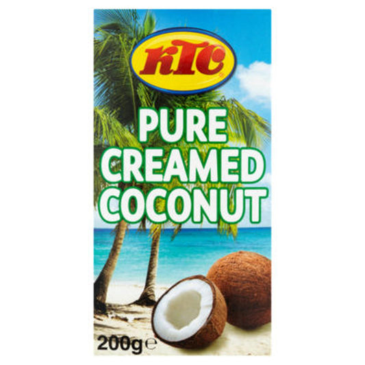 KTC Pure Creamed Coconut 200g – 40 x 200g