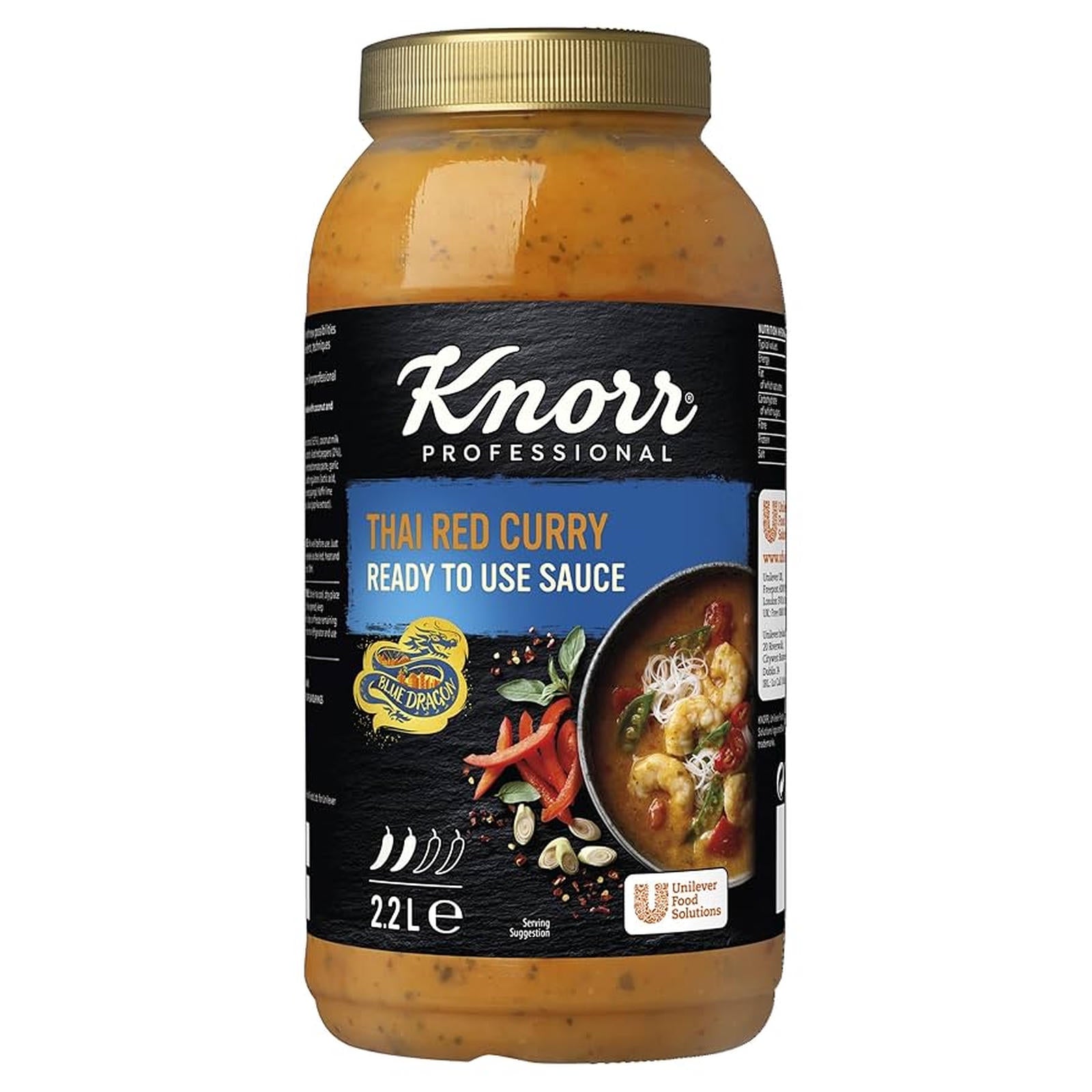 Knorr Professional Thai Red Curry 2.2L – 2 x 2.2ltr