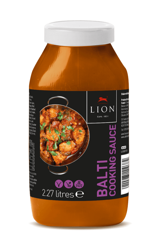 Lion Balti Cooking Sauce 2.27 Litres – 2 x 2.27ltr