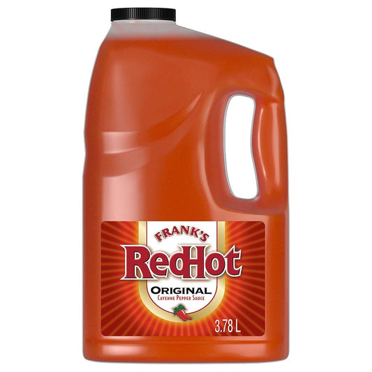 Frank's RedHot Original Cayenne Pepper Sauce 3.78L – 1 x 3.7ltr