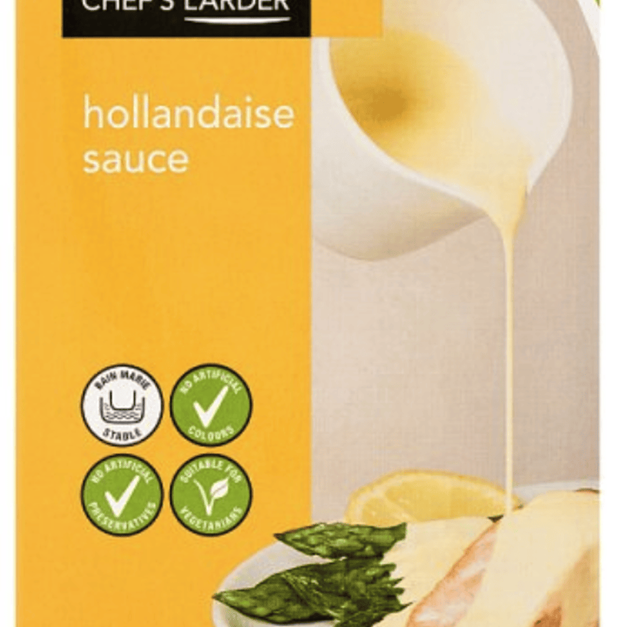 Chef's Larder Hollandaise Sauce 1 Litre – 12 x 1ltr
