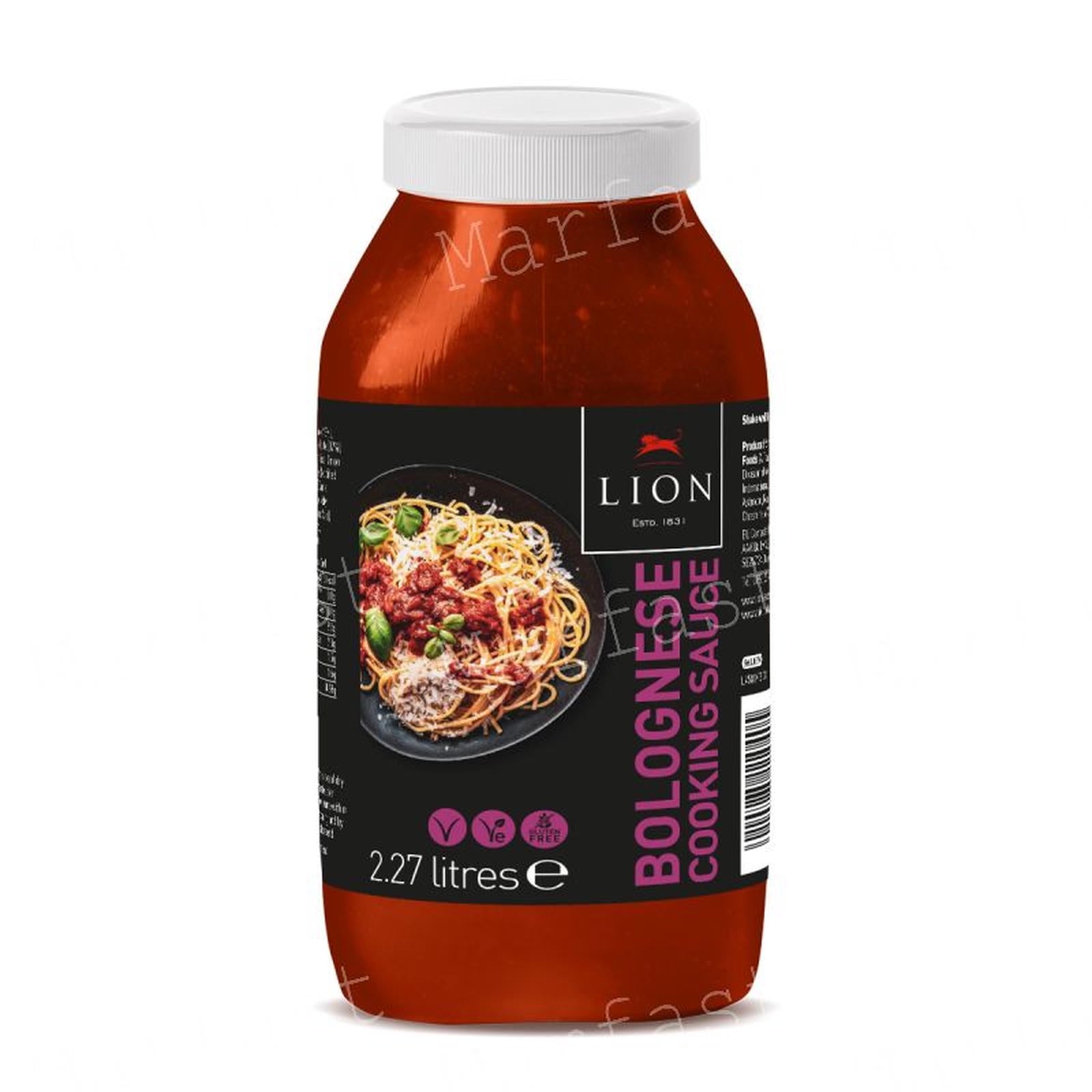 Lion Bolognese Cooking Sauce 2.27 Litres – 2 x 2.27ltr