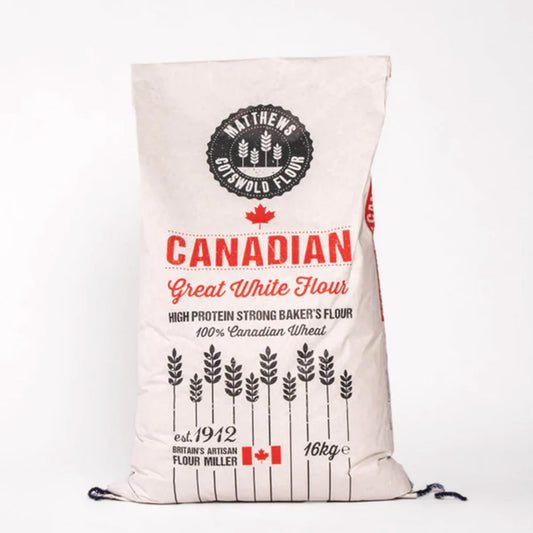 Matthews Cotswold Flour Canadian Great White Flour 16kg – 1 x 16kg