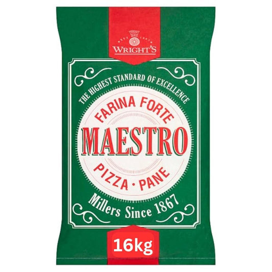 Wright's Farina Forte Maestro Pizza - Pane 16kg – 1 x 16kg