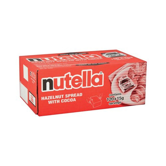 nutella Hazelnut Spread with Cocoa 15g – 120 x 15g