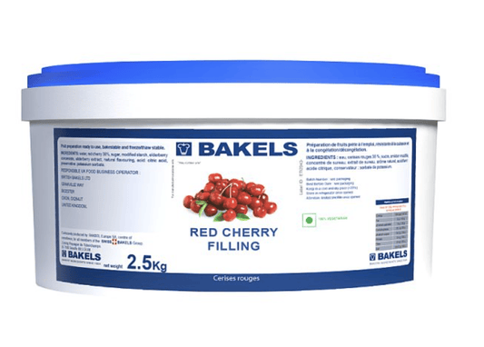 Bakels Red Cherry Filling 2.5kg – 1 x 2.5kg