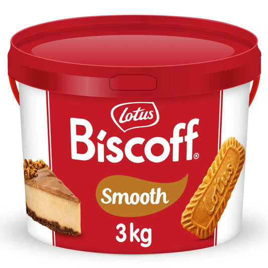 Lotus Biscoff Smooth Spread Crema 3kg – 1 x 3kg