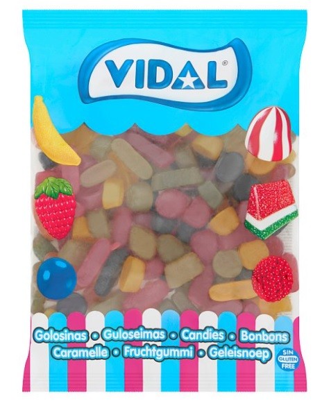 Vidal Wine Gums Candies 1kg – 6 x 1kg
